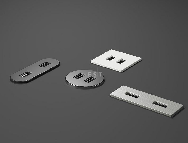 ASA 06029Z00057 Nabíjecí HUB vestavný VERSAPICK, 1xUSB 5V (typ A+C), 70x25mm, oválný, kov, nerez ASA 06029Z00057 Nabíjecí HUB vestavný VERSAPICK, 1xUSB 5V (typ A+C), 70x25mm, oválný, kov, nerez
